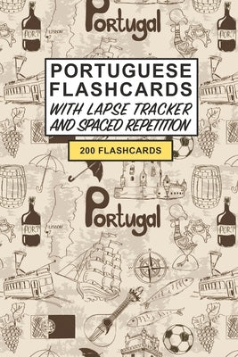 Portuguese Flashcards: Create your own Portuguese Flashcards. Learn Portuguese words and Improve Portuguese vocabulary with Active recall - i by Notebooks, Flashcard