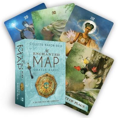 The Enchanted Map Oracle Cards: A 54-Card Deck and Guidebook by Baron-Reid, Colette