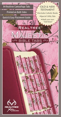 Realtree(tm) Pink Camo Bible Tabs by Claire, Ellie