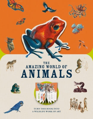 Paperscapes: The Amazing World of Animals: Turn This Book Into a Wildlife Work of Art by Butterfield, Moira