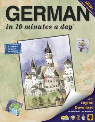 German in 10 Minutes a Day: Language Course for Beginning and Advanced Study. Includes Workbook, Flash Cards, Sticky Labels, Menu Guide, Software, by Kershul, Kristine K.