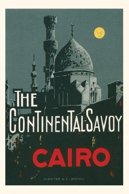 Vintage Journal The Continental Savoy, Cairo, Egypt by Found Image Press