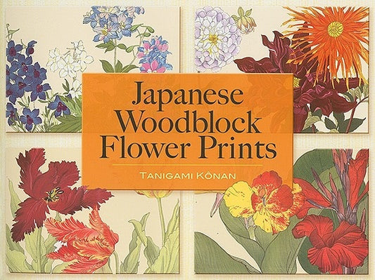 Japanese Woodblock Flower Prints by K&#244;nan, Tanigami