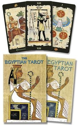 The Egyptian Tarot Cards Kit by Lo Scarabeo