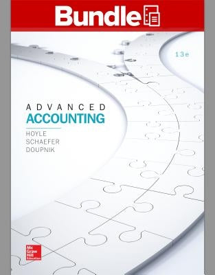 Gen Combo Advanced Accounting; Connect Access Card [With Access Code] by Hoyle, Joe Ben