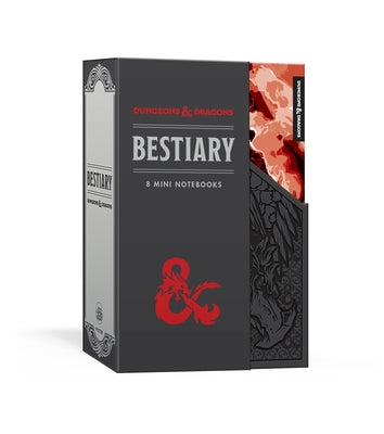 Bestiary Notebook Set (Dungeons & Dragons): 8 Mini Notebooks by Official Dungeons & Dragons Licensed