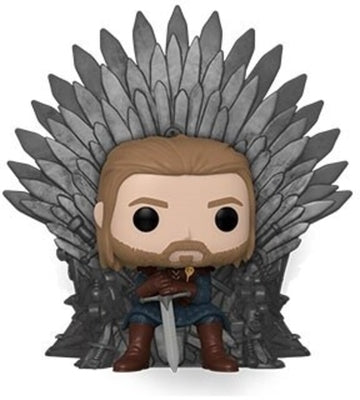 Pop Game of Thrones Ned Stark on Throne Vinyl Figure by Funko