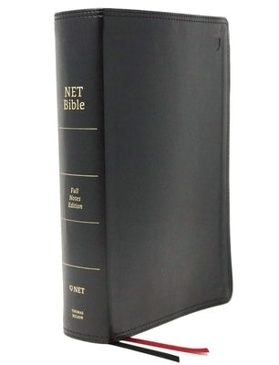 Net Bible, Full-Notes Edition, Leathersoft, Black, Comfort Print: Holy Bible by Thomas Nelson