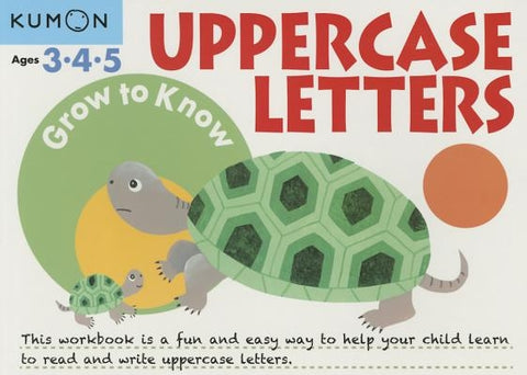Uppercase Letters Ages 3-5 by Kumon Publishing