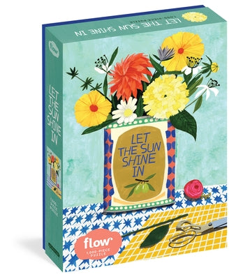 Let the Sun Shine in 1,000-Piece Puzzle: (Flow) for Adults Families Picture Quote Mindfulness Game Gift Jigsaw 26 3/8" X 18 7/8" by Smit, Irene