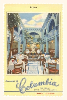 Vintage Journal Columbia Restaurant, Tampa, Florida by Found Image Press