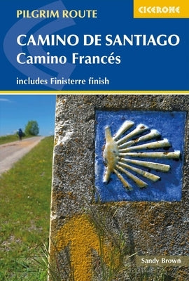 Camino de Santiago - Camino Francés: Guide with Map Book by Brown, The Reverend Sandy