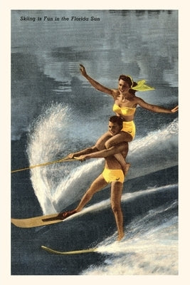 Vintage Journal Water Skiers, Florida by Found Image Press