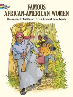 Famous African-American Women Coloring Book by Massey, Cal