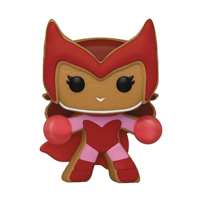 Pop Marvel Holiday Gingerbread Scarlet Witch Vinyl Figure by Funko