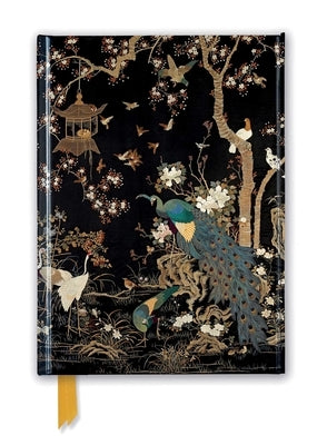 Ashmolean Museum: Embroidered Hanging with Peacock (Foiled Journal) by Flame Tree Studio