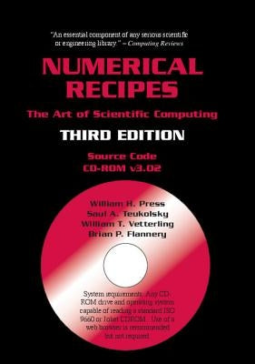 Numerical Recipes Source Code CD-ROM 3rd Edition: The Art of Scientific Computing by Press, William H.