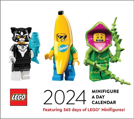 Lego Minifigure a Day 2024 Daily Calendar by Lego