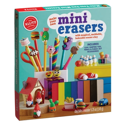 Make Your Own Mini Erasers Kit: With Magical, Moldable, Bakeable Eraser Clay by Klutz