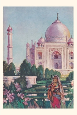 Vintage Journal Taj Mahal, Agra, India by Found Image Press