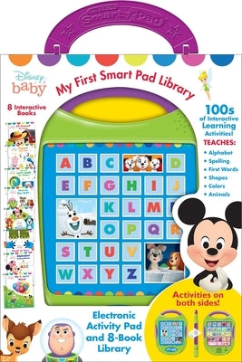 Disney Baby: My First Smart Pad Library Electronic Activity Pad and 8-Book Library Sound Book Set: Electronic Activity Pad and 8-Book Library [With El by Pi Kids