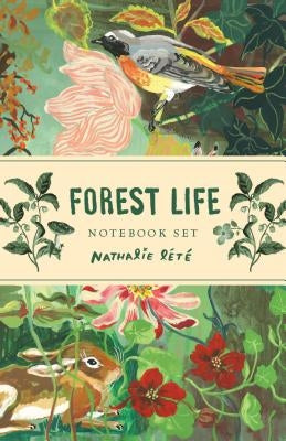 Forest Life Notebook Set: (Cute Office Supplies, Cute Desk Accessories, Back to School Supplies) by Lete, Nathalie