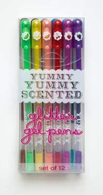 Yummy Yummy Scented Glitter Gel Pens - Set of 12 by Ooly