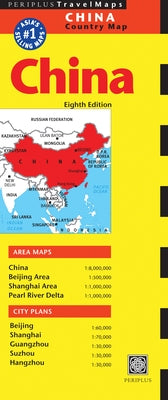 China Travel Map Eighth Edition by Periplus Editors