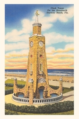 Vintage Journal Clock Tower, Daytona Beach by Found Image Press