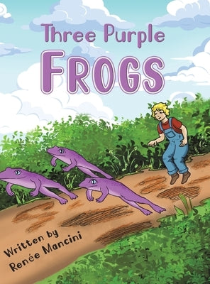 Three Purple Frogs by Mancini, Ren&#233;e