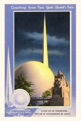 Vintage Journal Greetings from New York World's Fair, Trylon and Perisphere by Found Image Press