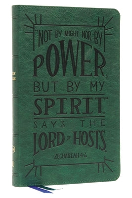 Nkjv, Thinline Youth Edition Bible, Verse Art Cover Collection, Leathersoft, Green, Red Letter, Comfort Print: Holy Bible, New King James Version by Thomas Nelson