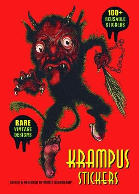 Krampus Sticker Collection: 100+ Reusable Stickers in Deluxe Tin by Beauchamp, Monte