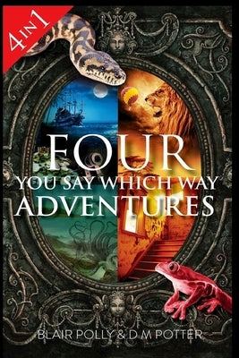 Four You Say Which Way Adventures: Pirate Island, In the Magician's House, Lost in Lion Country, Once Upon an Island by Polly, Blair