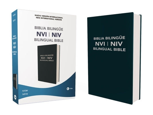 Biblia Bilingüe, Nvi/Niv, Leathersoft, Azul / Spanish Bilingual Bible, Nvi/Niv, Leathersoft, Blue by Nueva Versi&#243;n Internacional