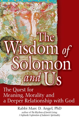 The Wisdom of Solomon and Us: The Quest for Meaning, Morality and a Deeper Relationship with God by D. Angel, Marc