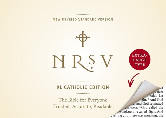 Large Print Bible-NRSV-Catholic by Catholic Bible Press