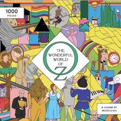 The Wonderful World of Oz 1000 Piece Puzzle: A Movie Jigsaw Puzzle by Murugiah, Sharm