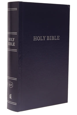 KJV, Pew Bible, Large Print, Hardcover, Blue, Red Letter Edition by Thomas Nelson