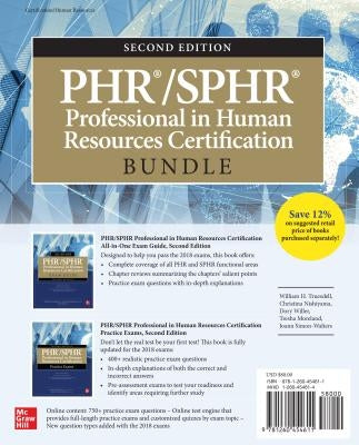 Phr/Sphr Professional in Human Resources Certification All-In-One Exam Guide, Second Edition by Truesdell, William
