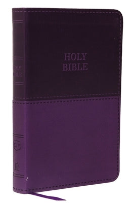 Kjv, Value Thinline Bible, Compact, Leathersoft, Purple, Red Letter Edition, Comfort Print by Thomas Nelson