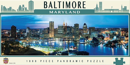 Baltimore 1000pc Panoramic by Masterpieces Inc