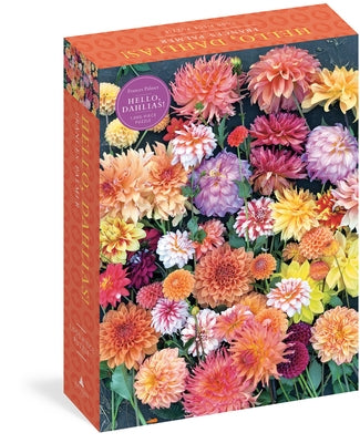 Hello, Dahlias! 1,000-Piece Puzzle by Palmer, Frances