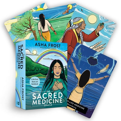 The Sacred Medicine Oracle: A 56-Card Deck and Guidebook by Frost, Asha