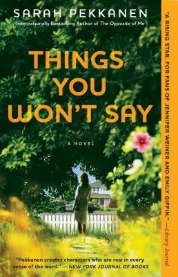 Things You Won't Say by Pekkanen, Sarah