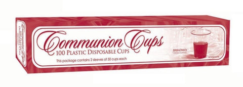 Communion Cups Plastic - 100 Count by Broadman Church Supplies Staff