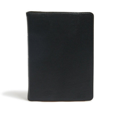 KJV Study Bible, Full-Color, Black Premium Goatskin, Indexed by Holman Bible Publishers