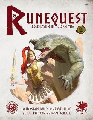 Runequest: Roleplaying in Glorantha Quick Start by Durall, Jason