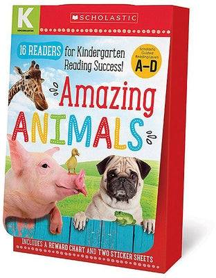 Amazing Animals A-D Kindergarten Box Set: Scholastic Early Learners (Guided Reader) by Scholastic