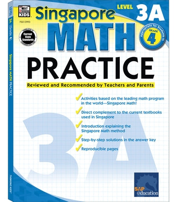 Math Practice, Grade 4: Reviewed and Recommended by Teachers and Parents by Singapore Asian Publishers